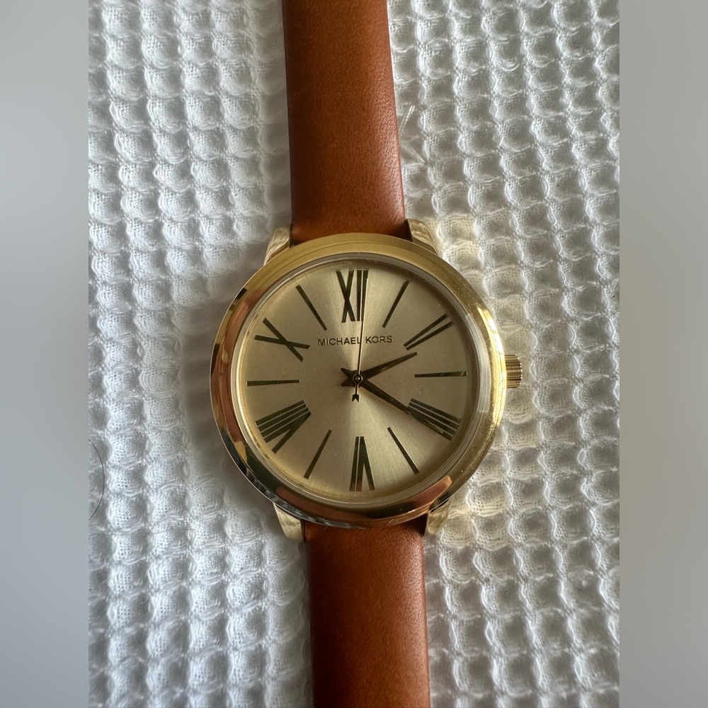 Michael Kors Leather Watch